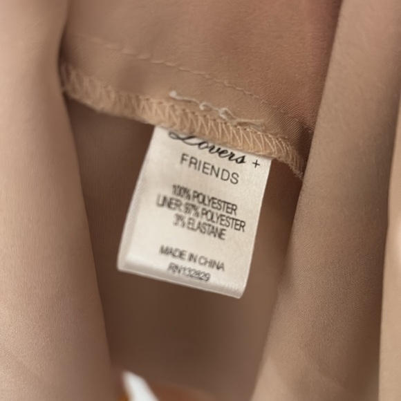 Lovers + Friends Orange Yellow geometric print  Sundress - cutouts - medium - Picture 4 of 7